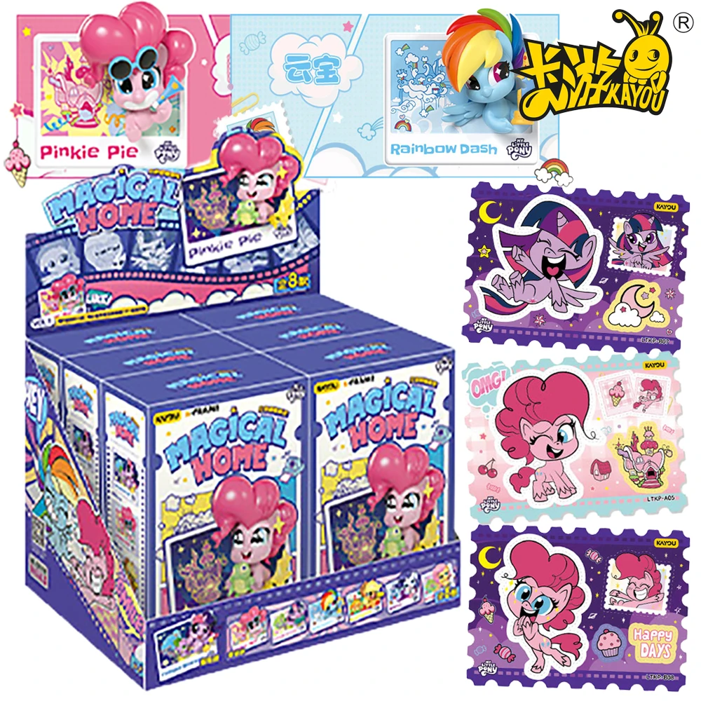 

Original Kayou My Little Pony Collection 3D Photo Frame Stickers Kid's Favorite Cute Character Christmas Exquisite Creative Gift