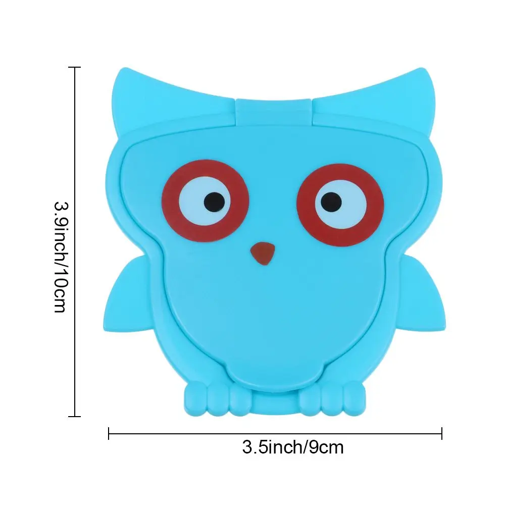 1 pz coperchio della scatola del fumetto riutilizzabile bambino flip cover fazzoletti copertura salviette umidificate per bambini coperchio autoadesivo