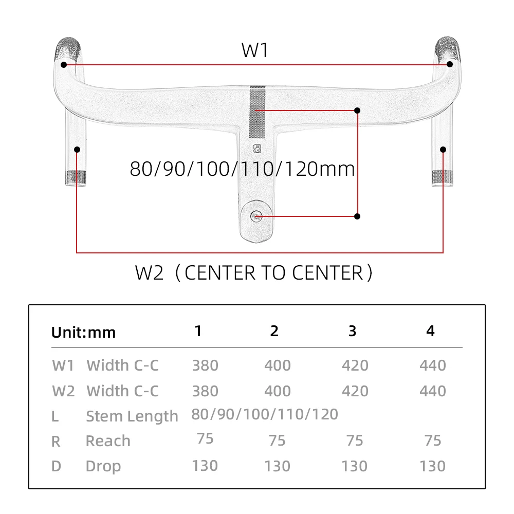 JAWBONE Full Carbon Road Bike Zintegrowana kierownica Ultralekki pełny kabel wewnętrzny Uchwyt rowerowy Akcesoria rowerowe