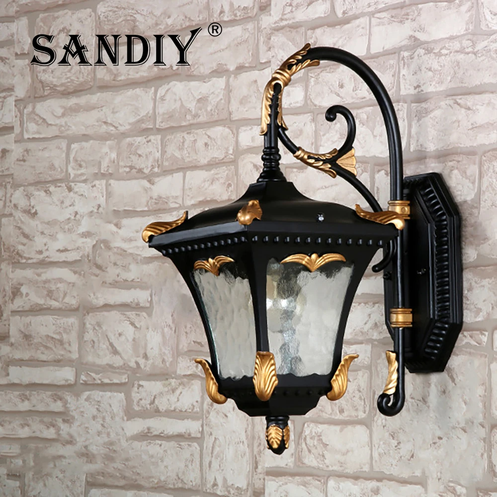 SANDIY Zewnętrzna kinkiet w st – Outdoor Yard Lighting Fixtures recenzja i cena