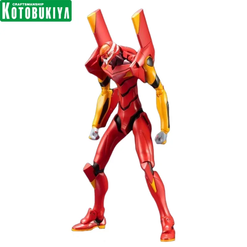 In Stock Genuine Original KOTOBUKIYA EVANGELION-02 Production Model Action Anime Figure Collectible Doll Statuette Ornament Gift