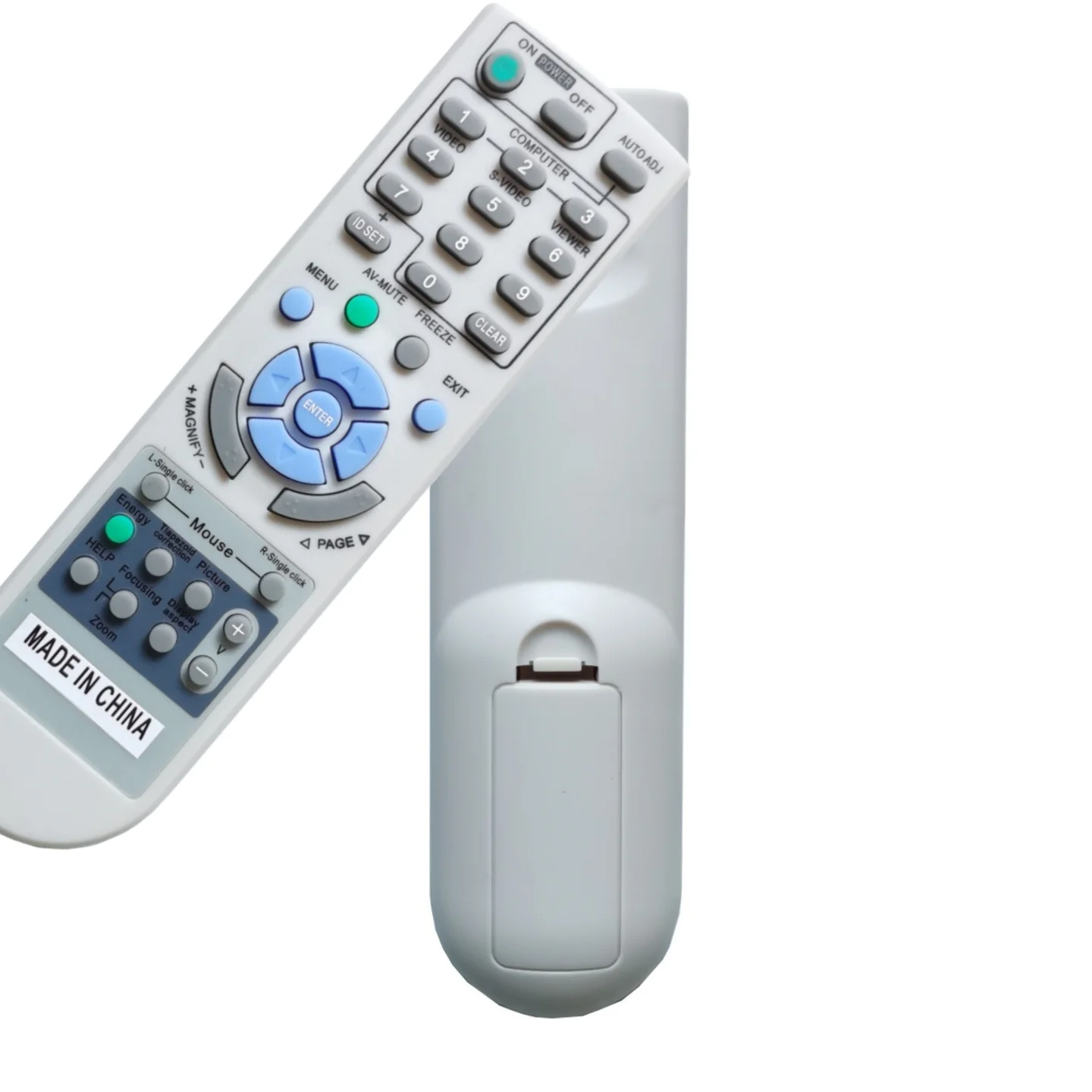 جهاز تحكم عن بعد متوافق مع جهاز عرض NEC ، NP110 + ، NP115 ، NP115 + ، NP1200 ، NP210 ، NP210 ، NP215 ، NP216 ، NP2200