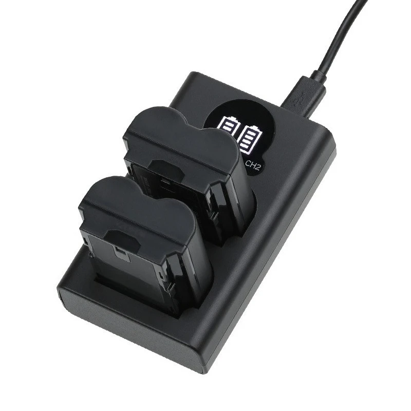 

Charger, suitable for Fuji micro-single camera XT4 dual-charge USB seat charger