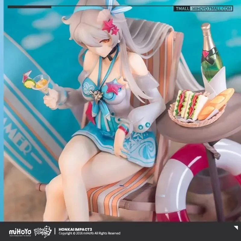 Em estoque miha tour/honkai 3rd kiana air lawmaker primavera espírito 1/8 figura modelo coleção brinquedo presente transformando brinquedos