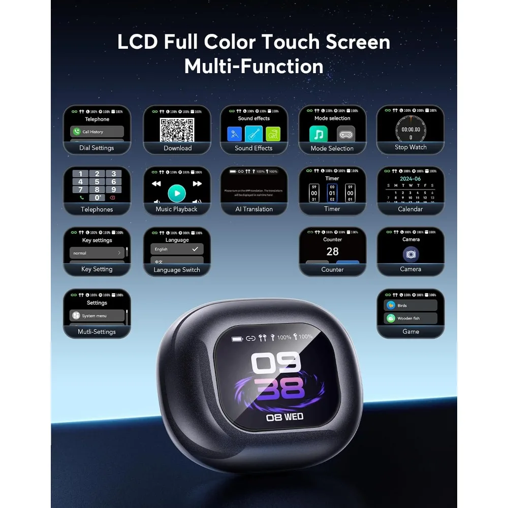 Earbuds with Bluetooth connectivity