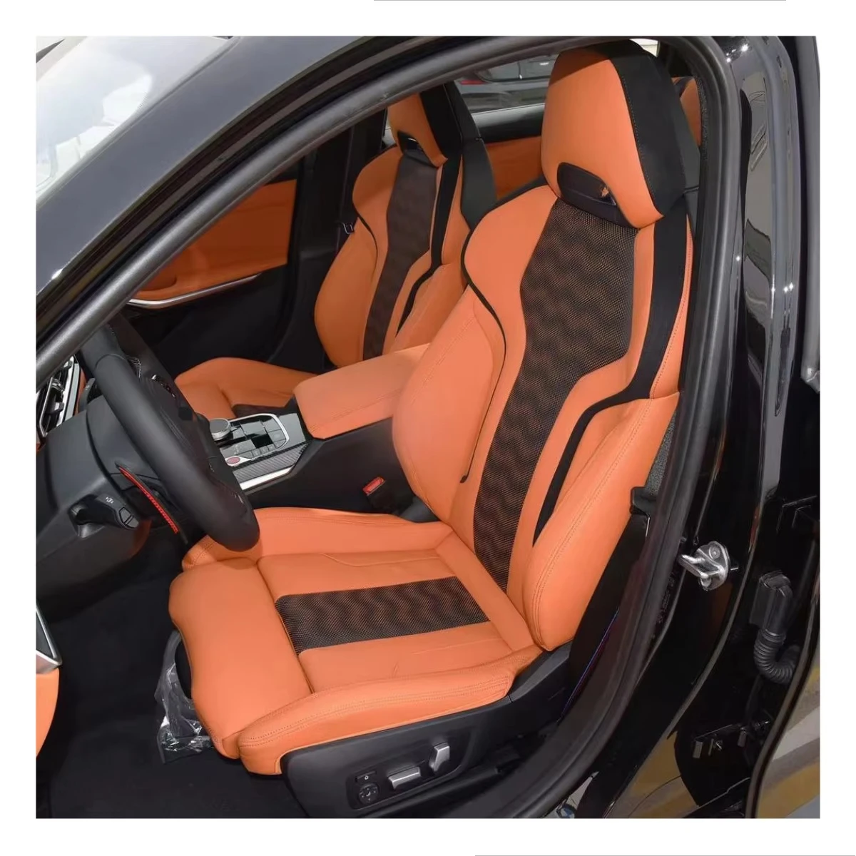 DOS Sport Track Seat Sponge Retrofit Kit For BMW M Series X3 X5 E60 M3 M4 M5 M8 Interior Modification Accessories