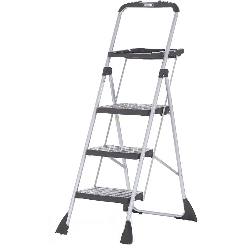 

Max Steel Work Platform, Easy Fold One-Hand Lock, Convenient Project Trays, Stable & Secure, ANSI Rated 225 lbs,10 Year Warranty