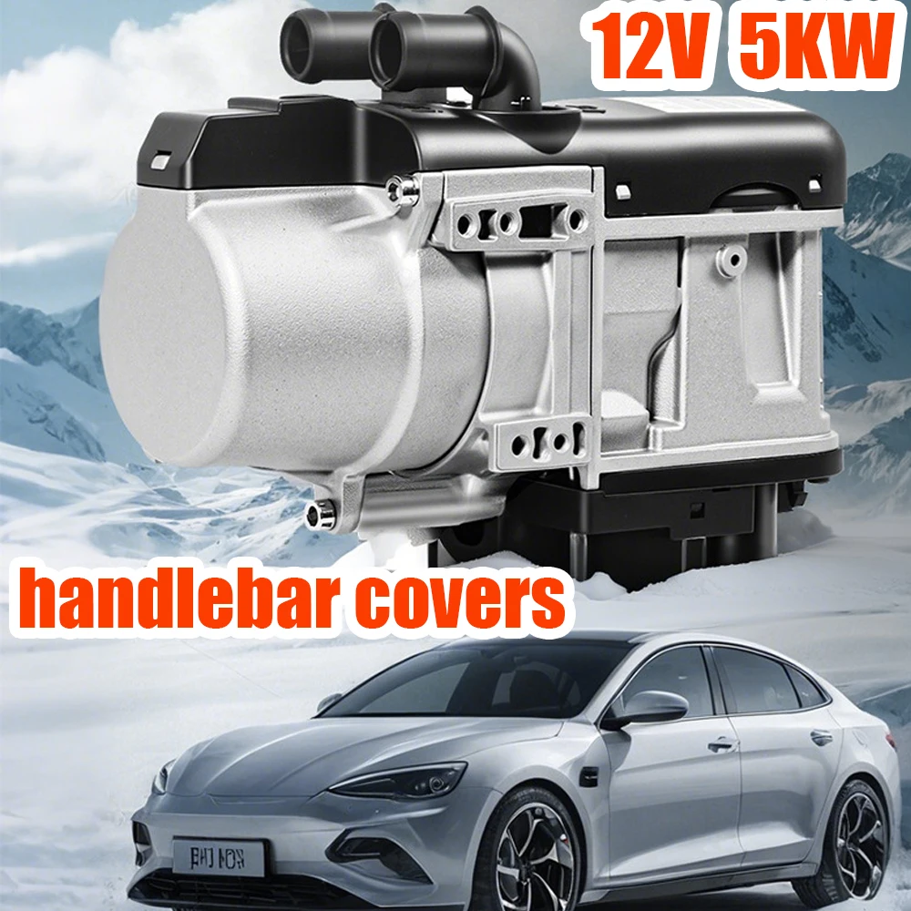 12V 5KW Vehicle Air Heater Engine Heating Diesel Dual-Mode Universal Heater With Remote Control LCD Display Suitable For Trucks