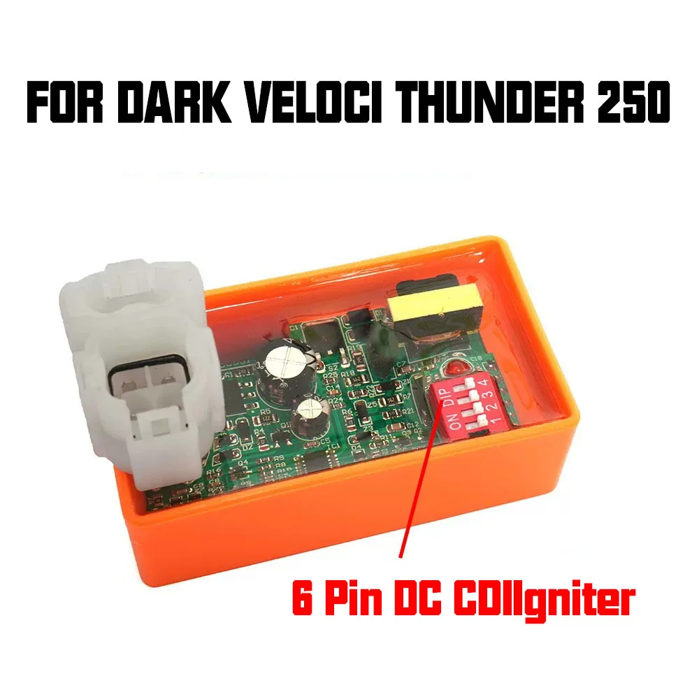 Nuevo Encendedor CDI de Carreras de 6 Pines DC para Dark Veloci Thunder 250 GY6 150CC Zanella150 RX Z6 BERA BR200RR DT200 CROSSMAX250 VGA Versus