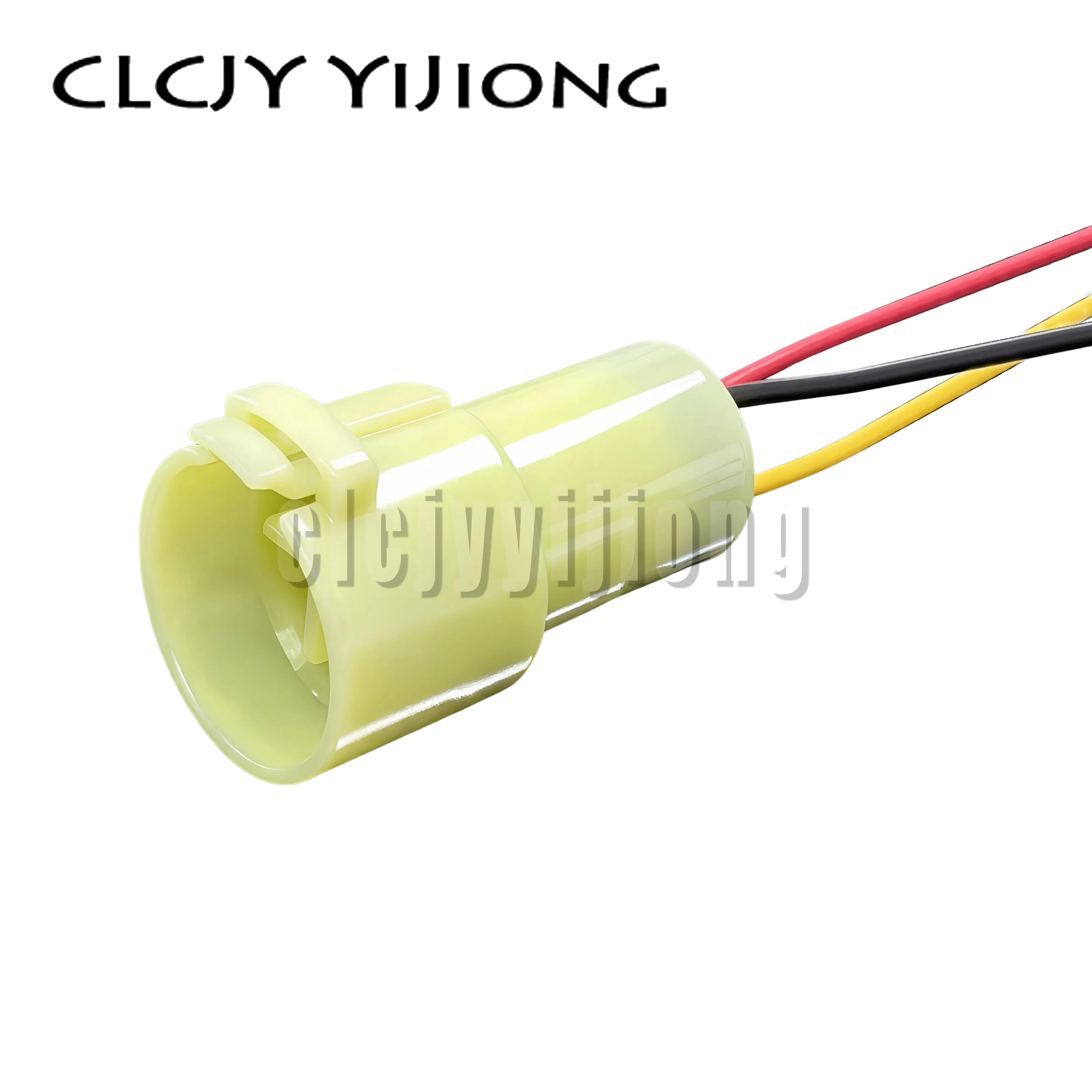 1 Set 3 Pin 6.3 mm Automotive Electrical Harness Connector Wire Female Male Car Cable Plug Socket 6187-3551 6180-3541