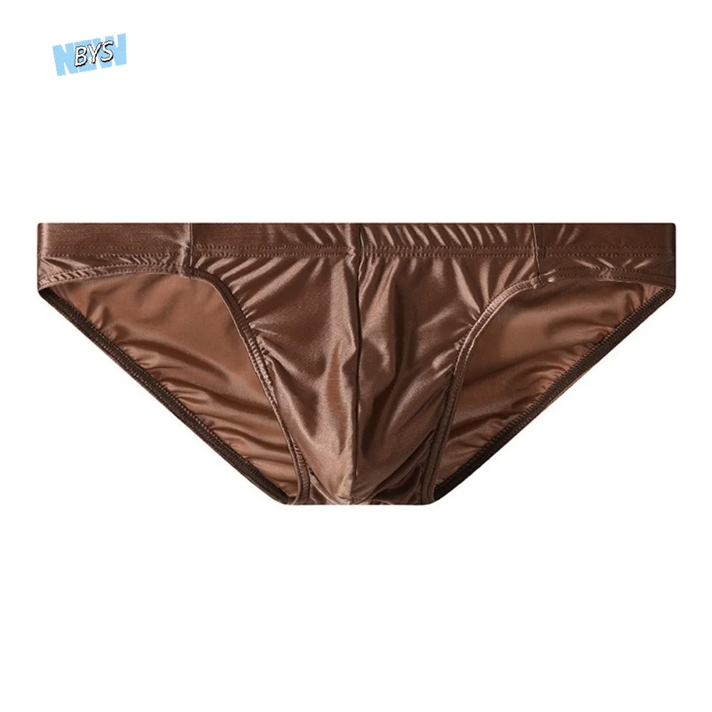 

Comfortable Low Waist Men Thin Panties Simple Underpants Men's Underwear Male Lingerie Ice Cool Briefs Male