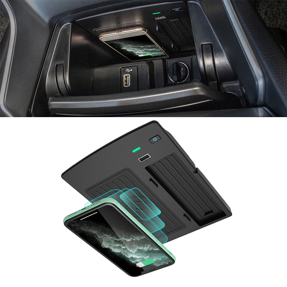 

Wireless Charger For Honda Accord 2018 2019 2020 2021 2022 Car Accessories Phone Wireless Charging Pad Mat