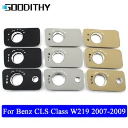 Car Dashboard Interior Door Headlight Switch Panel Cover Trim Replacement For Mercedes Benz W219 CLS Class 300 350 500 2007-2009