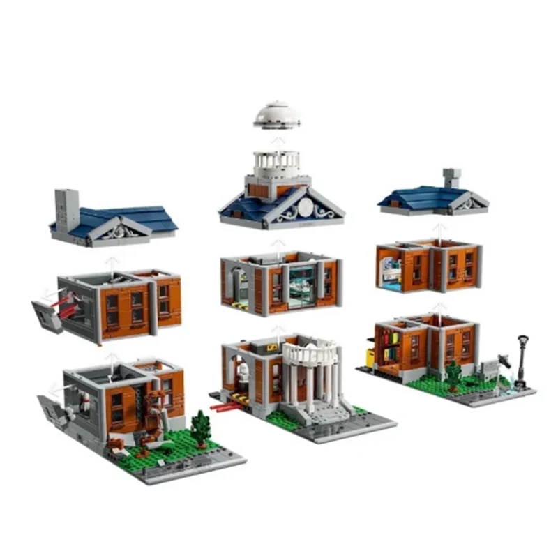 X Mansion 3093pcs New 76294 Model Building Blocks City Architecture Modular Streetview Set Bricks Toys For Adult Christmas Gifts