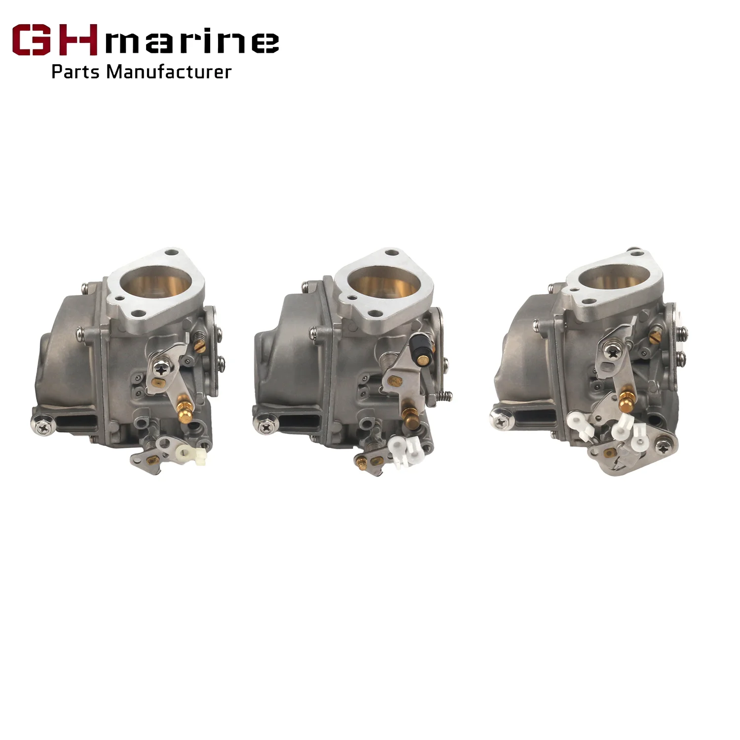 

Outboard Carburetor Assy Set For Yamaha Outboard 90HP 90TLR 90TLRD 90TLRC 6H1-14301 6H1-14302 6H1-14303 Marine Engine Parts