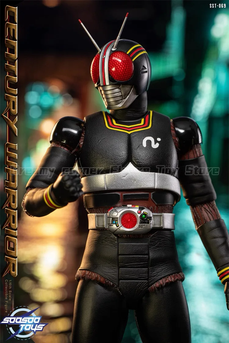 【Na Stanie】Oryginalna figurka akcji SOOSOOTOYS SST-069 Kamen Rider Black Locust Warrior w skali 1/6, model zabawki, prezent