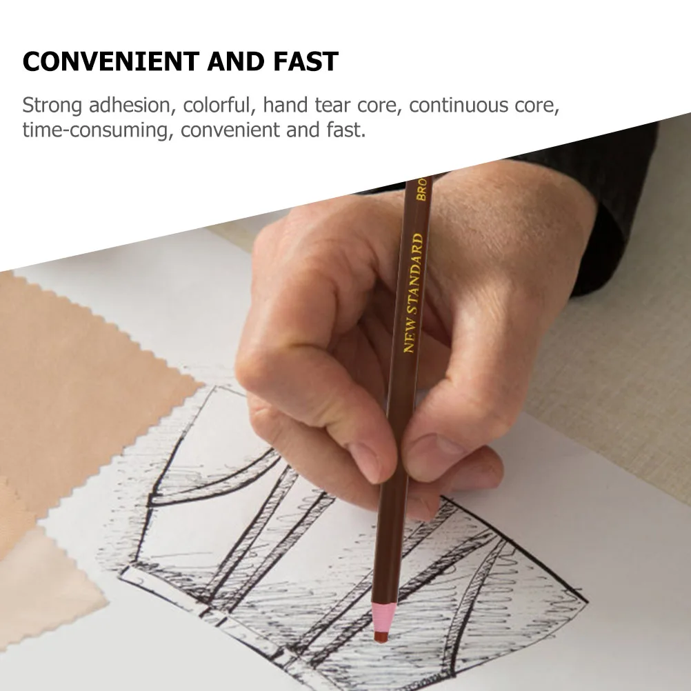 

20pcs Wax Pencil Crayon Markers Portable Grease Drawing Safe For Sketch On Fabric Glass Ceramic Wood Metal Paper