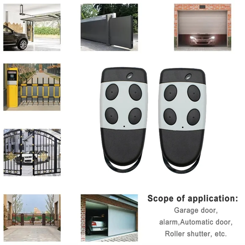 ABJF-5PCS Remote Control Pintu Garasi 4 Kunci 433.92Mhz untuk Pemancar CARDIN S449 QZ2 QZ4 TXQ449100 TXQ449200 TXQ449300