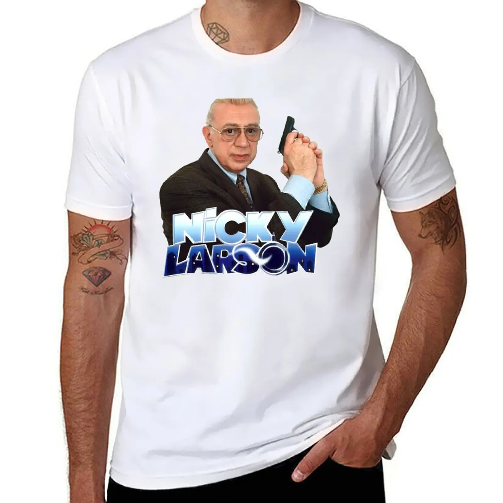 Derrick larson T-Shirt graphic t shirts for man anime t shirts oversize T-Shirt