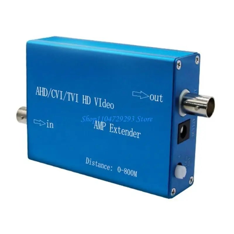 Extensor señal vídeo coaxial Y2GD largo alcance para cámaras seguridad Compatible con múltiples formatos