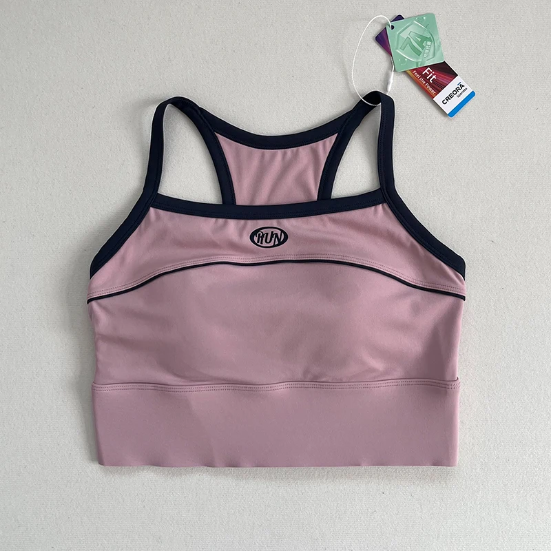 New fashion for women: solid color sleeveless Italian crop top, breathable cotton vest, short T-shirt, sports yoga and fitness v