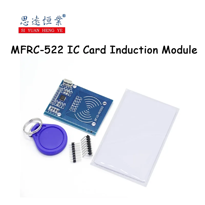 1PCS MFRC-522 RC522 RFID radio frequency IC card reader module for S50 Fudan card and keychain