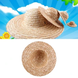 Fashionable Sun Hat for Outdoor Activities DIY Painting and Decorating Straw Hat