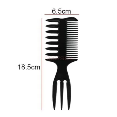 1PCS Comb compact portable retro oil head comb high artifact men's big back head comb texture styling combing hair women