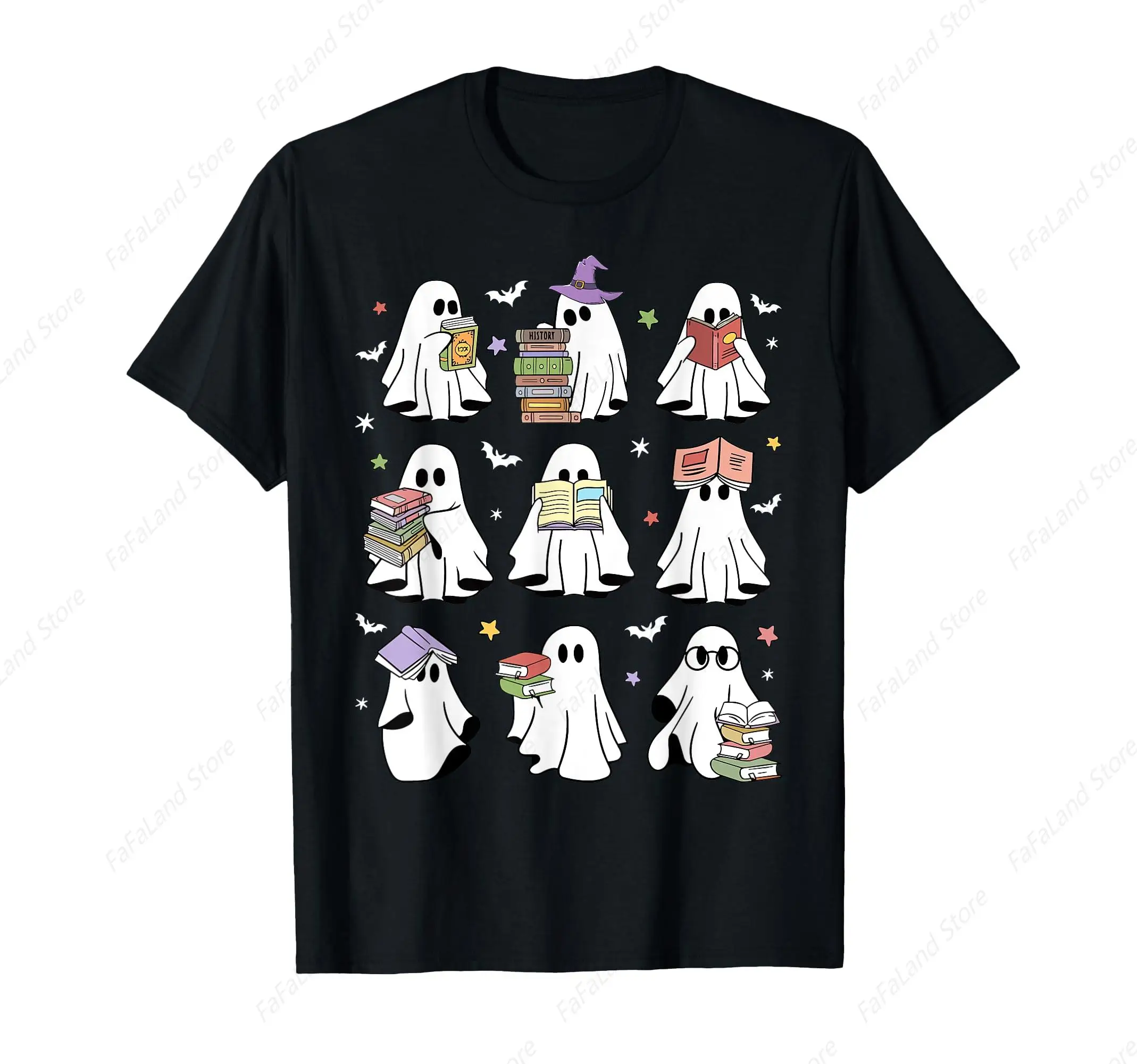 Costume d'Halloween Boo, Spiders mesurosts, Pumkin and Witch Hat T-Shirt