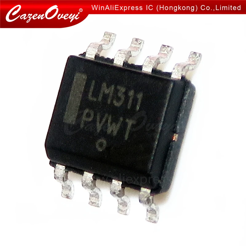 10pcs/lot LM311DR LM311D LM311 311DR SOP-8 Operational Amplifiers In Stock