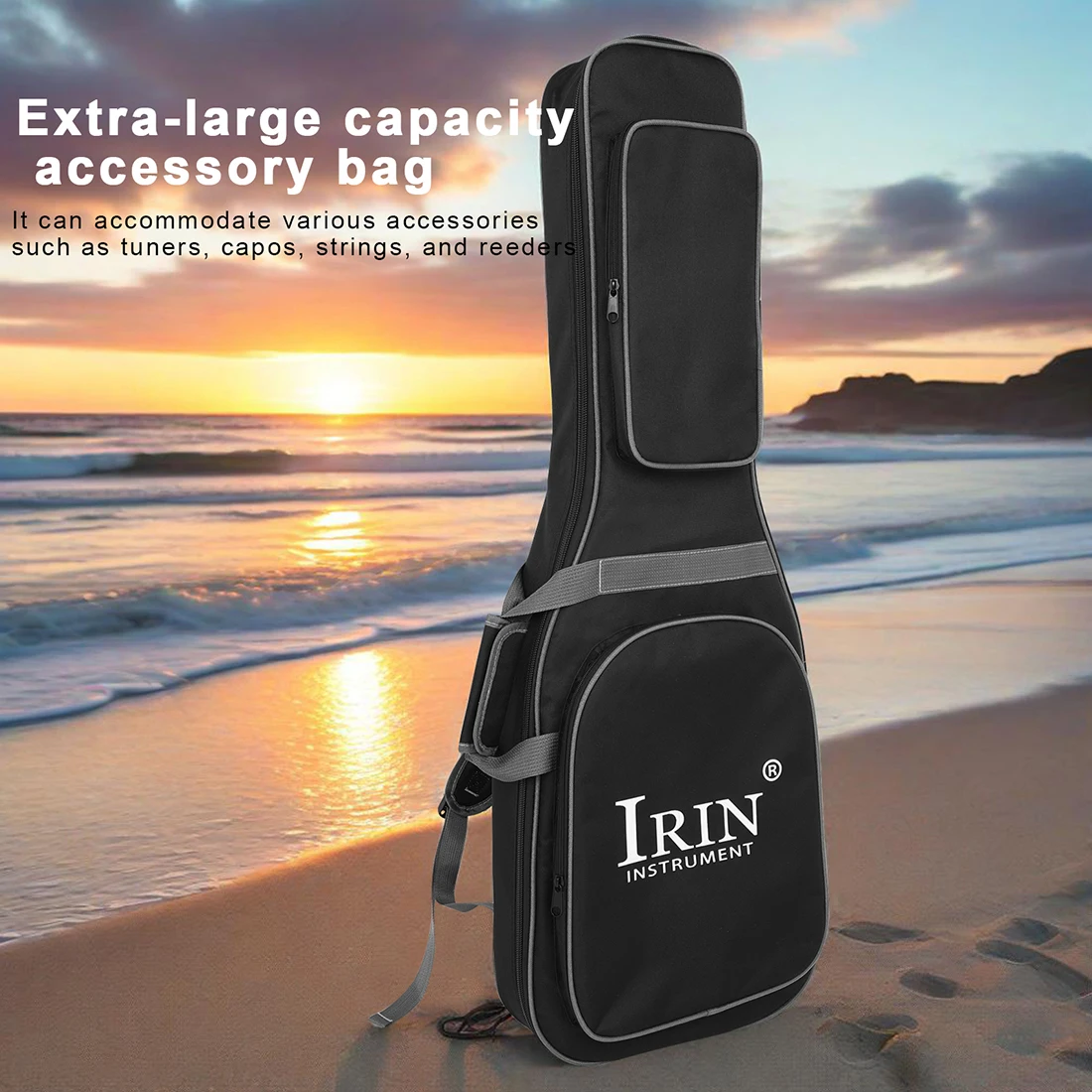 Étui pour guitare IRIN IN-192, - Guitar Strap Padded avis et prix