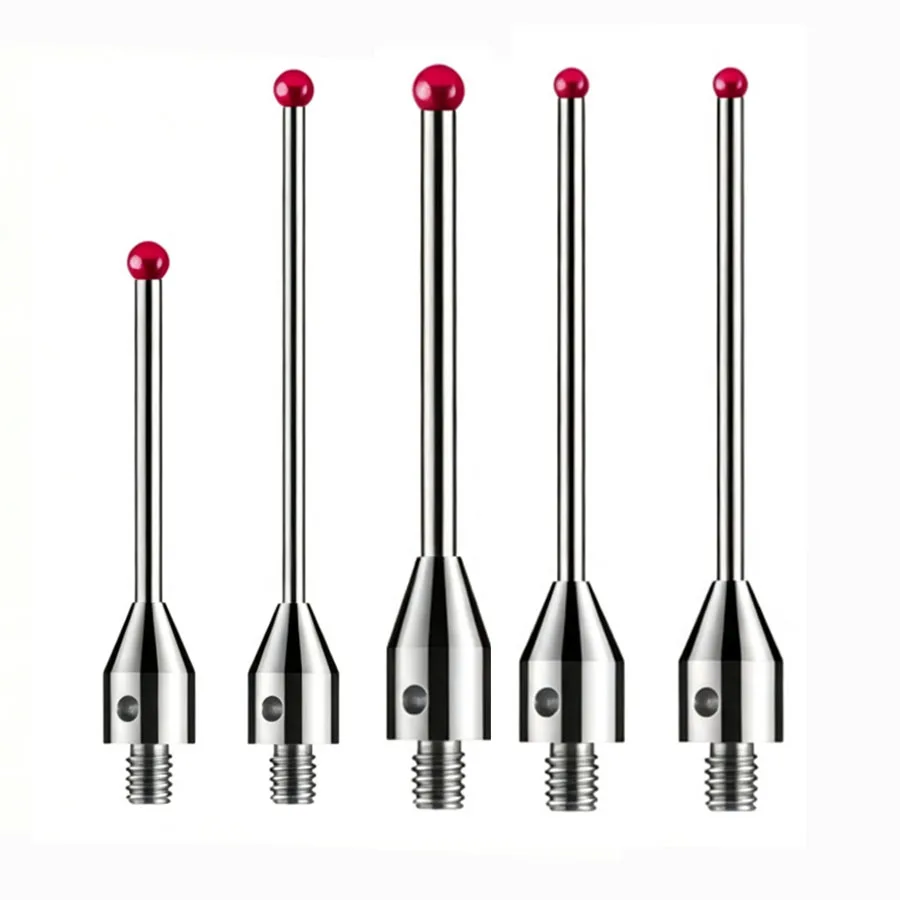 CNC machine tool ruby probe measuring needle M3 thread ruby three coordinate probe high-precision measuring head