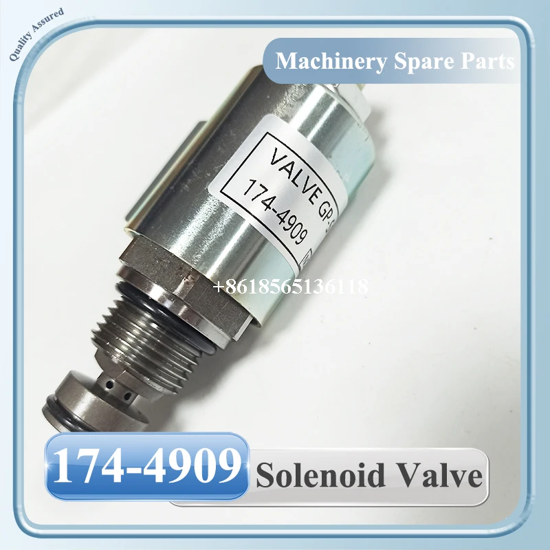 174-4909 1744909 24V HIgh Quality Solenoid Valve For 3508B Marine products