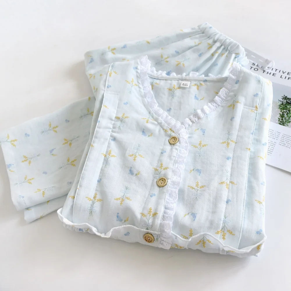 Cotton Maternity Wear Pregnant Women Clothing Sleepwear Spring Autumn Long Sleeve Breastfeeding Pajamas for Nursing Mothers