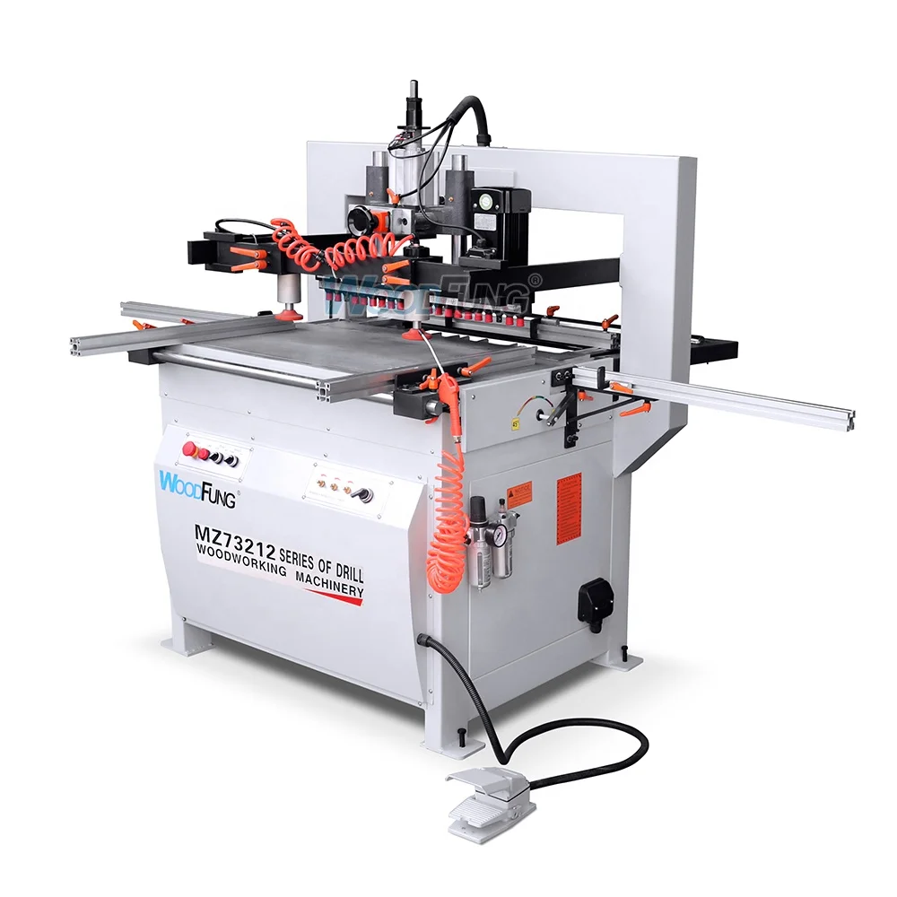 Two Line 42 Heads Woodworking Multiple Drilling Machine