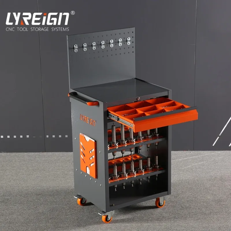 LYREIGN SYC Cutting Holders Cabinet Tool Management Trolley CNC Workshop Tool Trolley Garage Drawer Tool Storage Cabinet