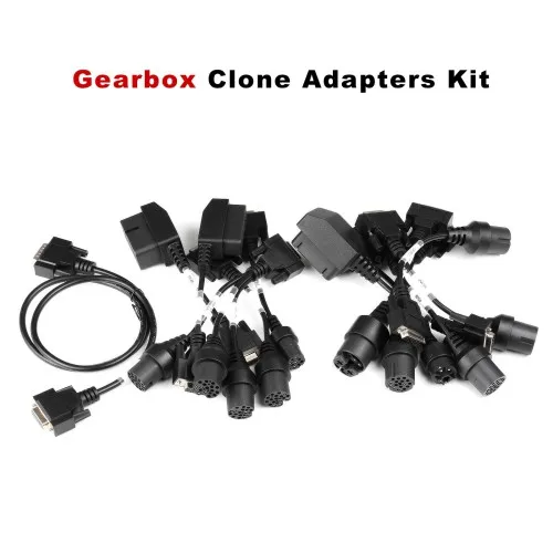 X431 ECU Programmer Gearbox Connectors Package for  ECU Programmer and X-Prog3
