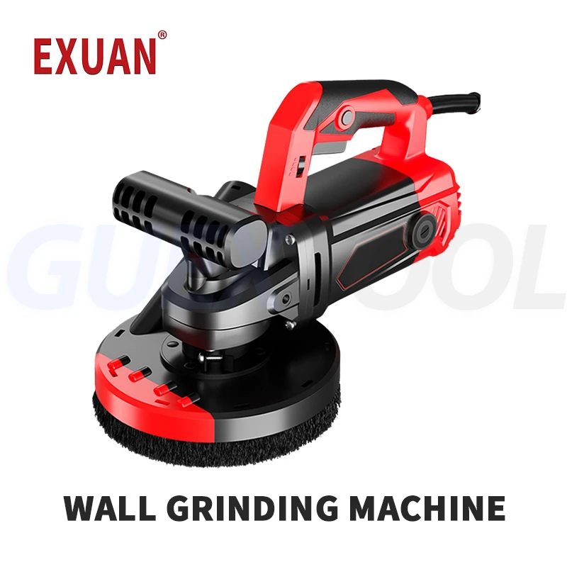 

Electric Wall Planer Wall Polishing Machine Dust-free Concrete Cement Floor Polishing Machine 6-speed Adjustable