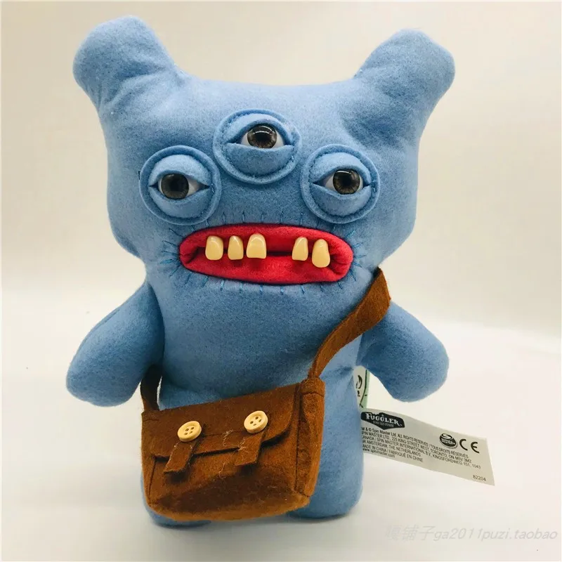 

Monster Series British Artist Collects Fuggler Teeth Cute Ugly And Adorable Furry Plush Toys Pp Cotton Gift Desktop Ornament