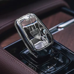 Crystal Gear Shift Knob Handles Lever Stick Head For Volvo V60 XC60 S60 V90 XC90 S90 Elecronic Handle Upgrade Crystal Handle