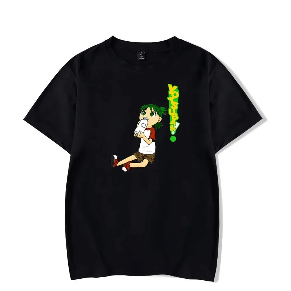 Yotsubato! Manga Yotsuba Koiwai Zomer T-shirt Cool O-hals Vrouwen Korte Mouw Casual Tee Y2k Tops Harajuku Kleding