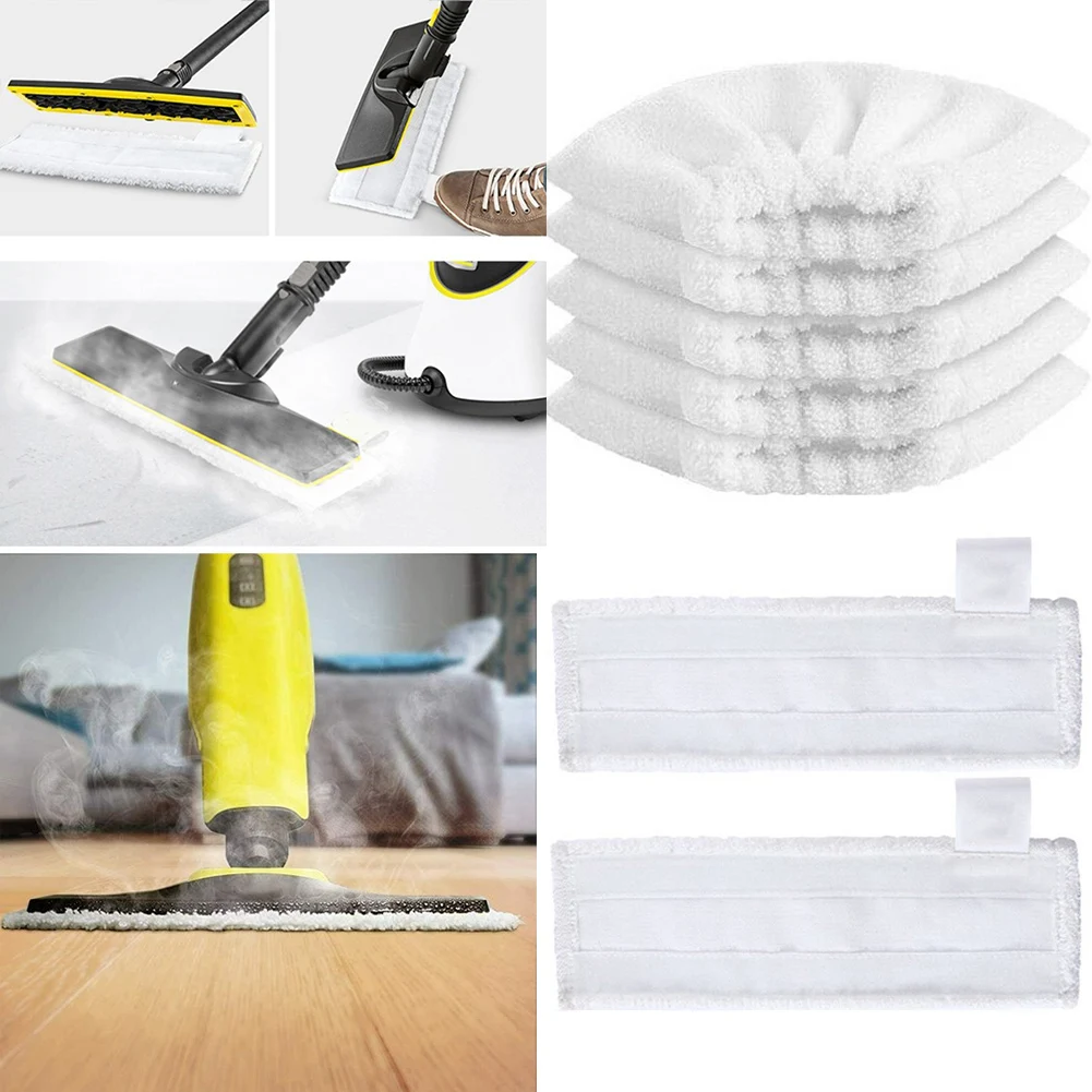 For Karcher-Easyfix SC1 SC2 SC3 SC4 SC5 Steams Cleaner Microfiber Mop Pads And Floor Cloth Covers Replacement Accessories