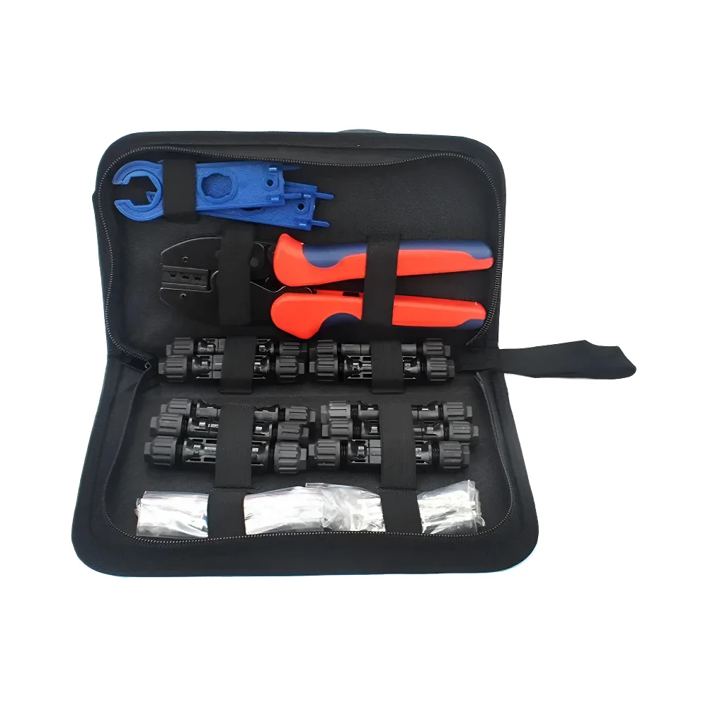 مجموعة أدوات الطاقة الشمسية الاحترافية SPC LY-2546B كماشة تجعيد مفاتيح ربط موصلات تركيب الألواح الشمسية إعداد نظام الطاقة الشمسية