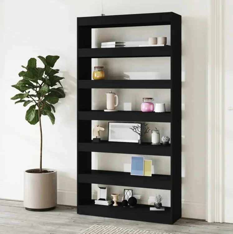 Book Cabinet Room Divider Display Book Rack Room Separator Wooden Book Shelf Living Room Furniture Bookcase