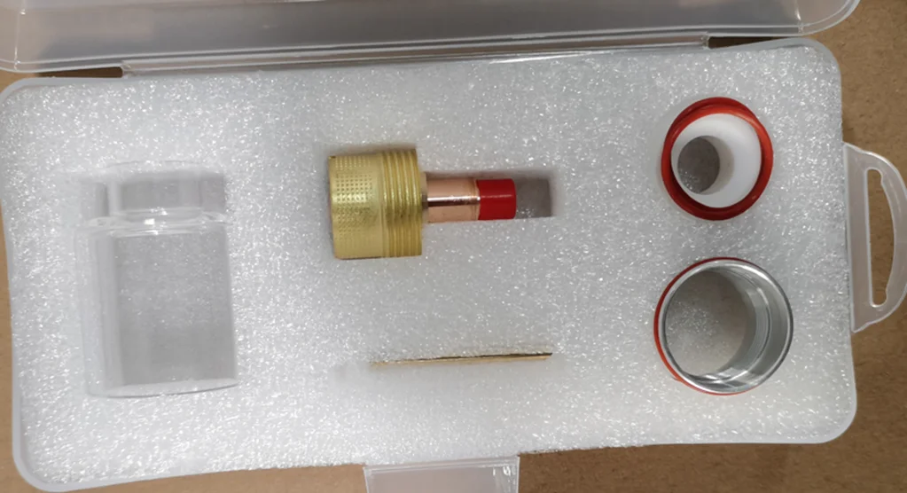 

GL920-ts OCIM Jumbo Glass Nozzle Collet Body Kits For WP9/20 Tig Torch