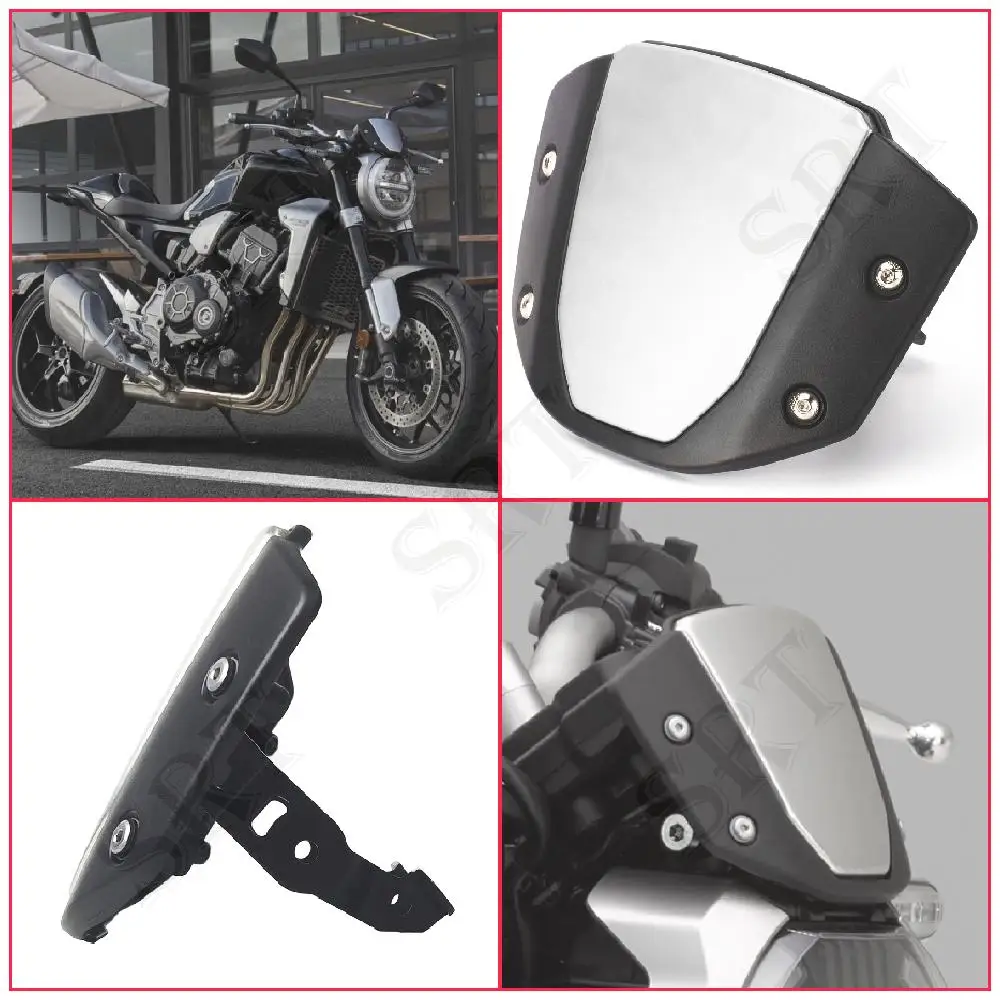 Fits for Honda CB1000R CB 1000R Neo Sports Cafe 2018 2019 2020 Motorcycle Windshield Front WindScreen Deflector Decorative cover