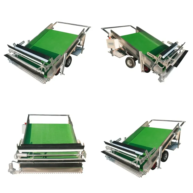 2026 Leafy Vegetable Harvesting Machine for Sale Hand Push Vegetable Rosemary Thyme Lettuce Spinach Harvester