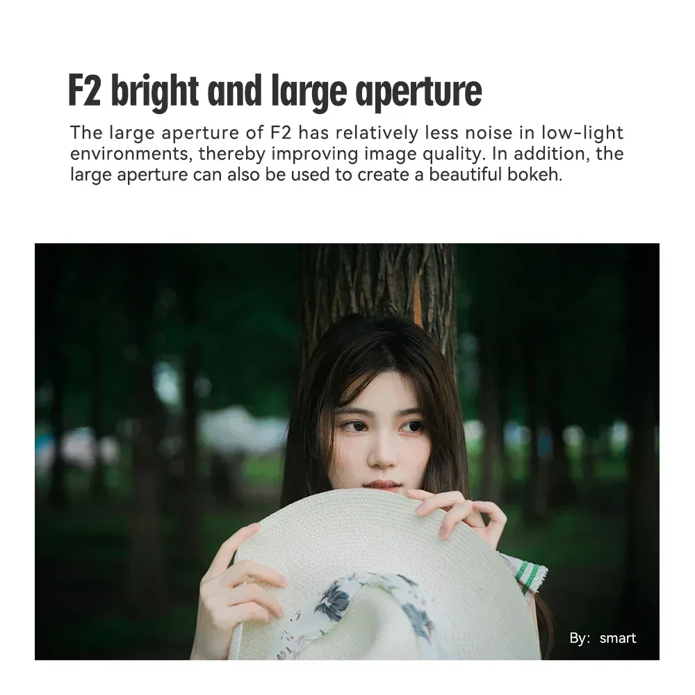 عدسة TTAartisan 50 مم F2 ذات التركيز اليدوي Prime 2X بإطار كامل لنيكون Z