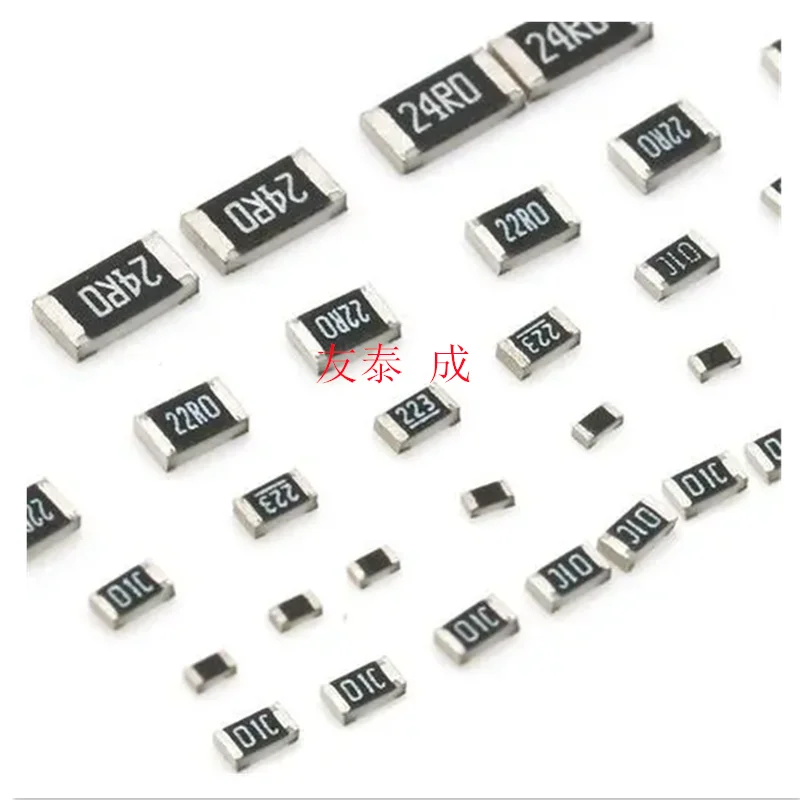 100PCS SMD Chip Resistor 0805(2012) ±5% RC0805JR Full range of resistance values 0ohm-10Mohm 1.1Ω 22R 180R 15KΩ 2.2Mohm