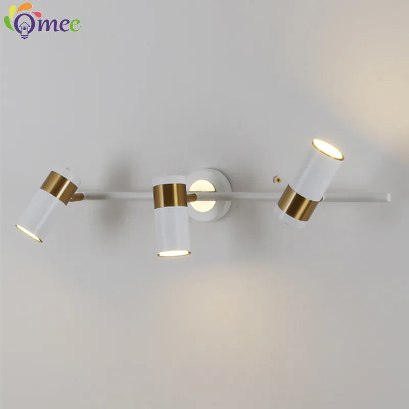 Omee Wohnzimmer Sofa Hintergrund Wand Lampen Nacht Lampe Minimalistischen Wand Dekoration Loft Spiegel Front Lichter Decor Moderne Licht